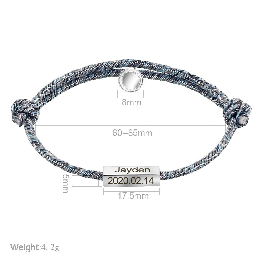 Engraved Distance Bracelets - Package Two
