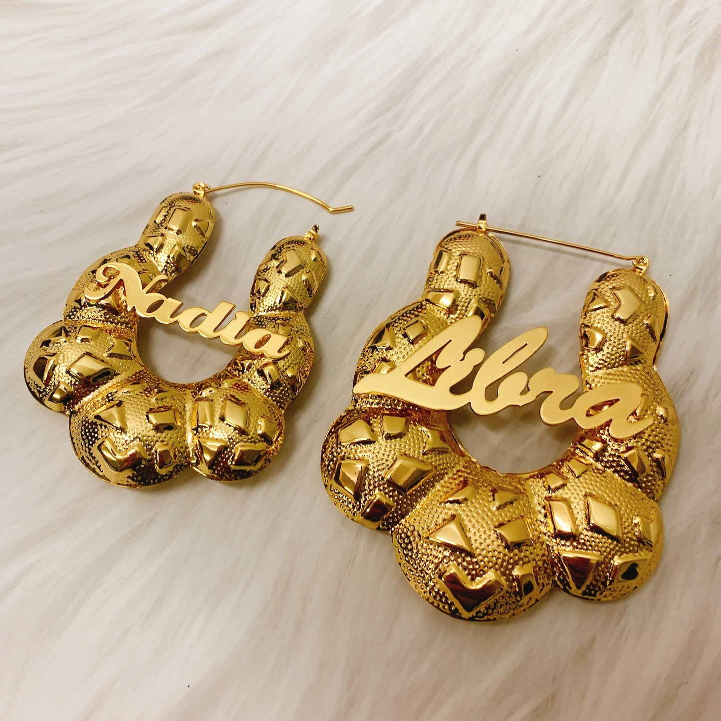Door Knockers Earrings, Custom Hoop Earrings, Old School Hoops