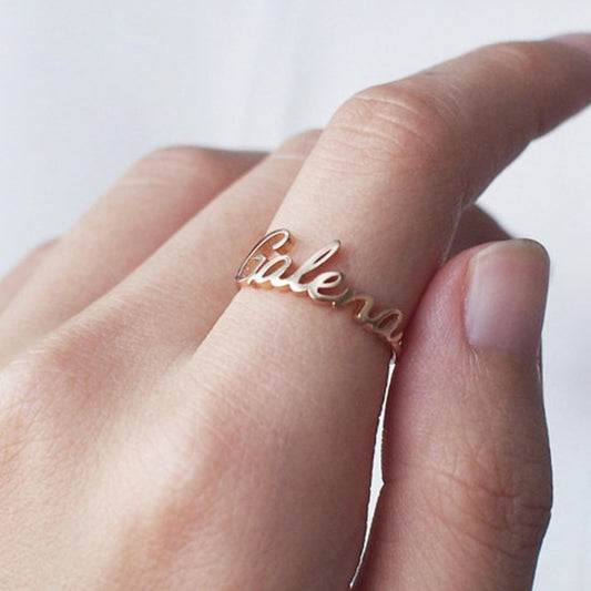 Promise Name Ring