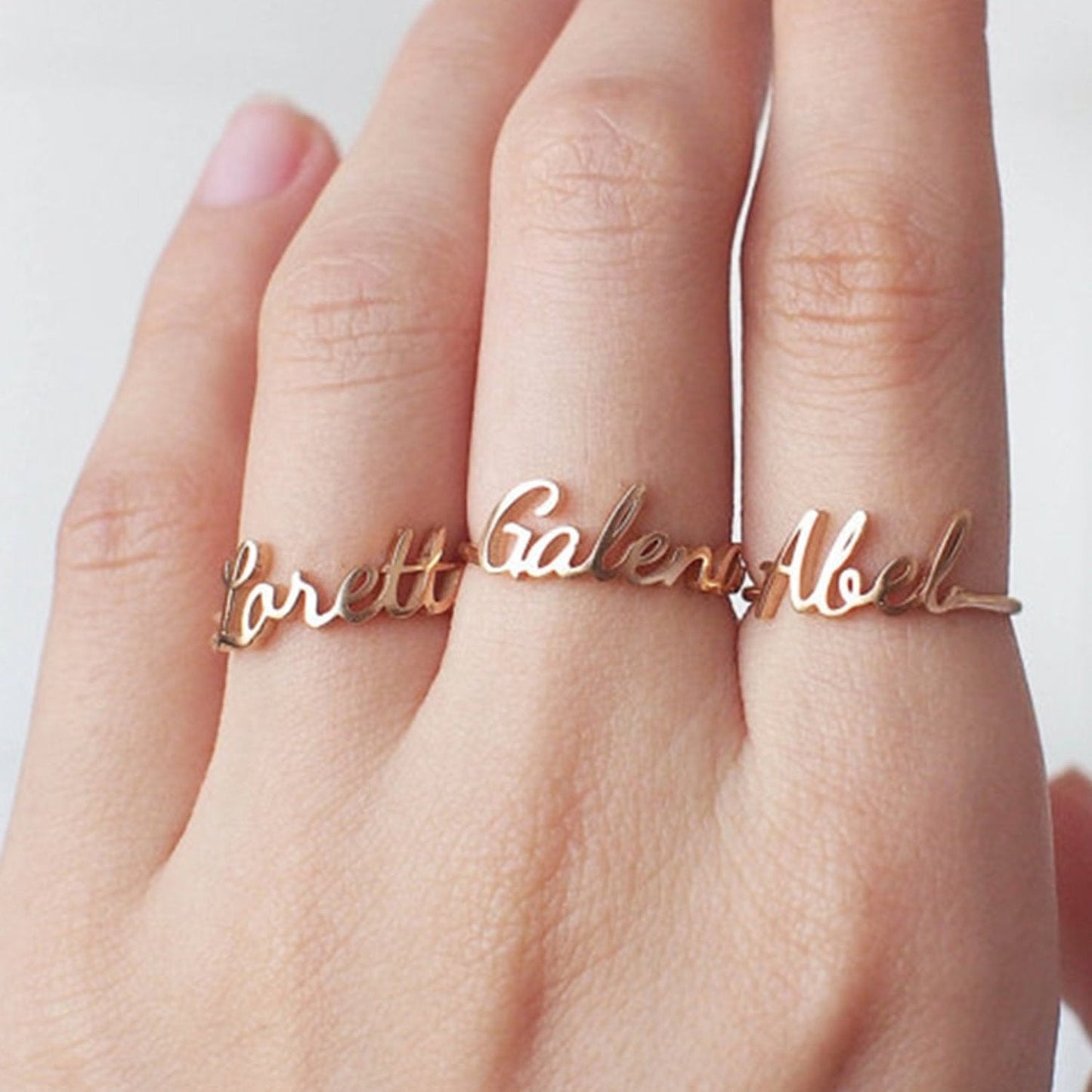 Promise Name Ring