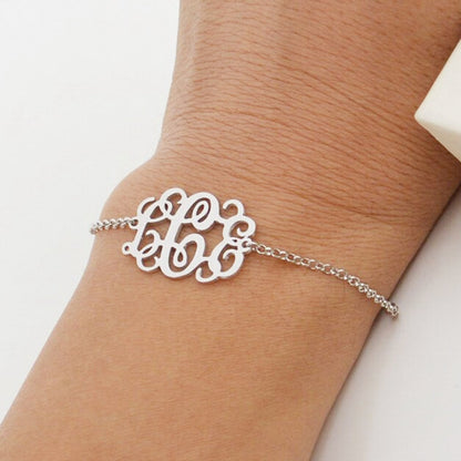 The Monogram Letter Bracelet/Anklet