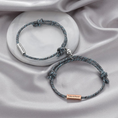 Engraved Distance Bracelets - Package Two